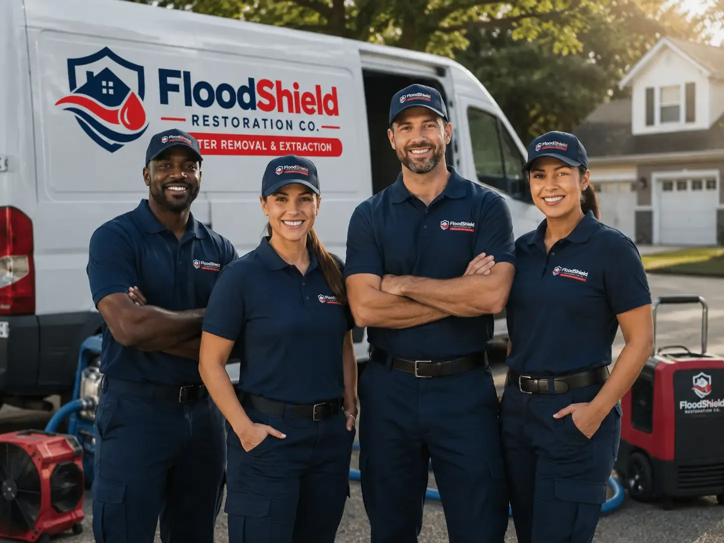 Flood Damage Restoration company in Blue Rock, OH
